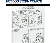 Tablet Screenshot of hotdogstorm.com